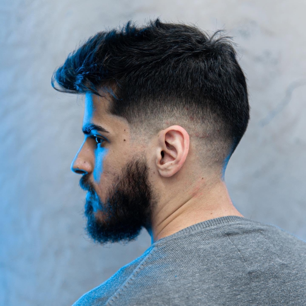 Corte de cabelo masculino na Don Leon Barbearia